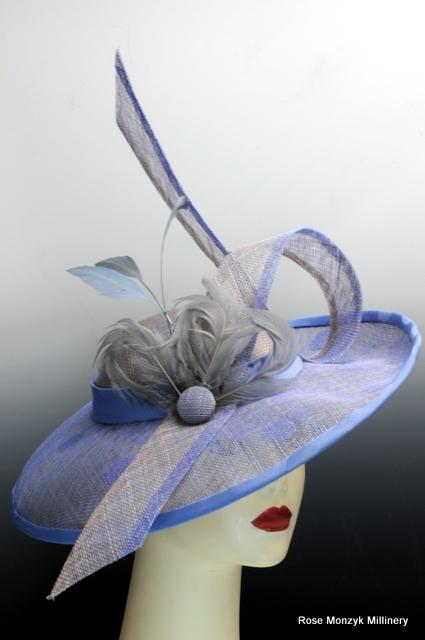 Jacquie, Beautiful sinamay derby hat
